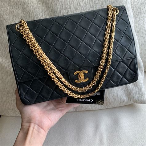 chanel classic medium flap bag 2017|authentic Chanel classic flap bag.